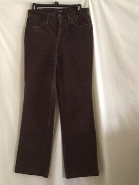 SONOMA DARK BROWN 5 Pocket Bootcut Mid-Rise Corduroy Jeans/Pants Size 4 Average